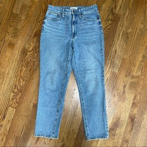 Madewell Curvy Perfect vintage jean